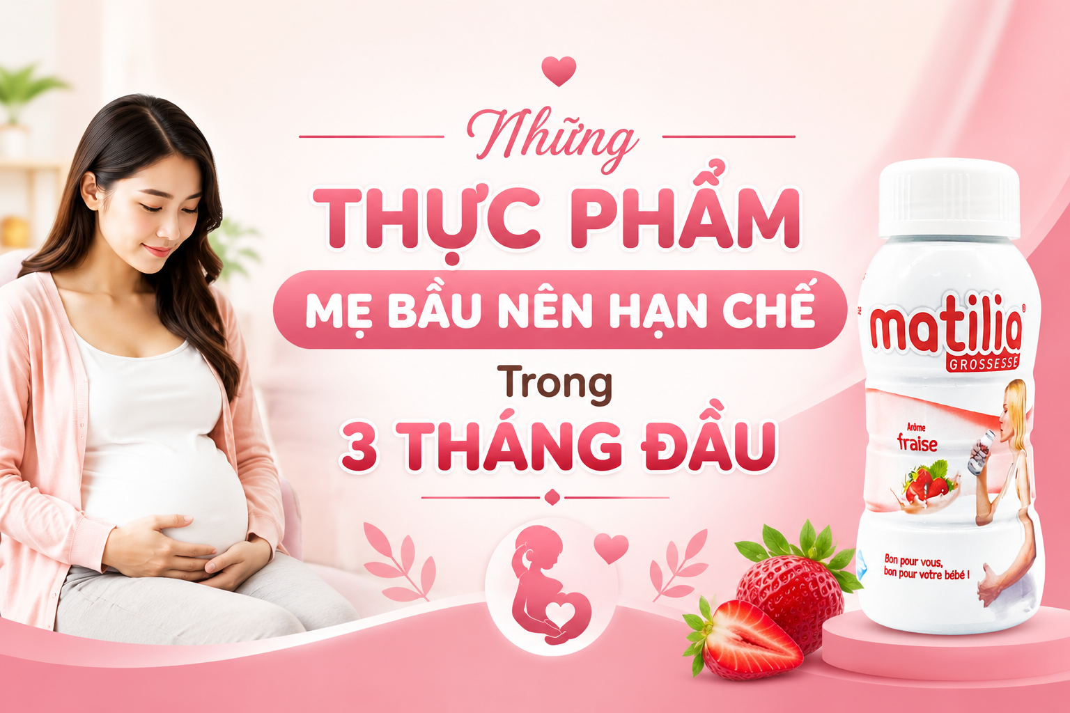 Những Thực Phẩm Mẹ Bầu Nên Hạn Chế Trong 3 Tháng Đầu Để Thai Kỳ Khỏe Mạnh