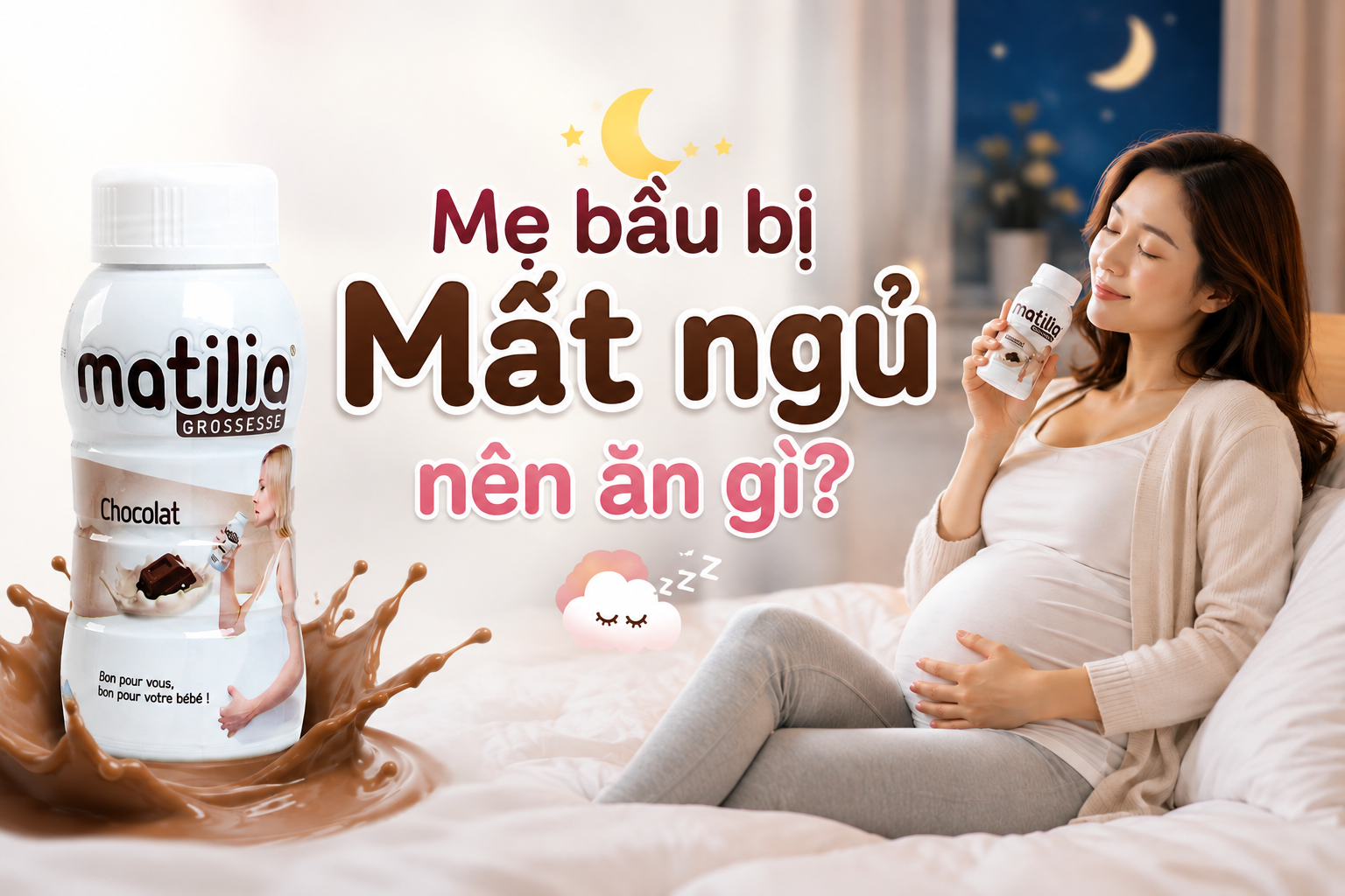 Mẹ Bầu Bị Mất Ngủ Nên Ăn Gì? Những Thực Phẩm Giúp Ngủ Ngon Và Thai Nhi Phát Triển Khỏe Mạnh