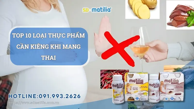 Có bầu không nên ăn gì? 10 loại thực phẩm cần kiêng khi mang thai