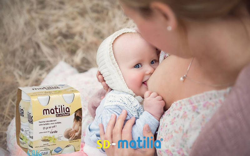 Sữa sau sinh Matilia cũng giúp nâng cao chất lượng sữa mẹ cho bé yêu phát triển toàn diện