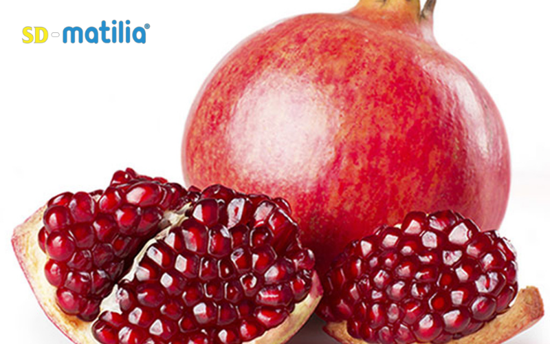 Lựu giàu vitamin C và chất chống oxy hóa, giúp nâng cao tuần hoàn máu