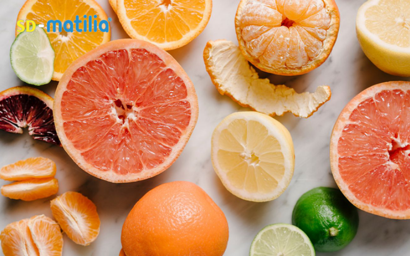 Các loại trái cây có muối rất giàu vitamin C và chất xơ tăng cường hệ miễn dịch tối ưu