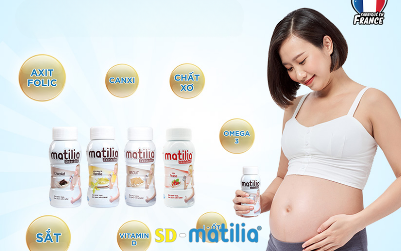 Matilia được đánh giá là sữa giúp phát triển toàn diện cho thai nhi ngay từ những tháng đầu đời