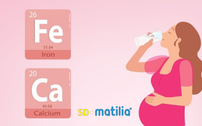 Mẹ bầu nên uống sắt và canxi vào tháng thứ mấy? Sữa bầu nào bổ sung sắt và canxi?