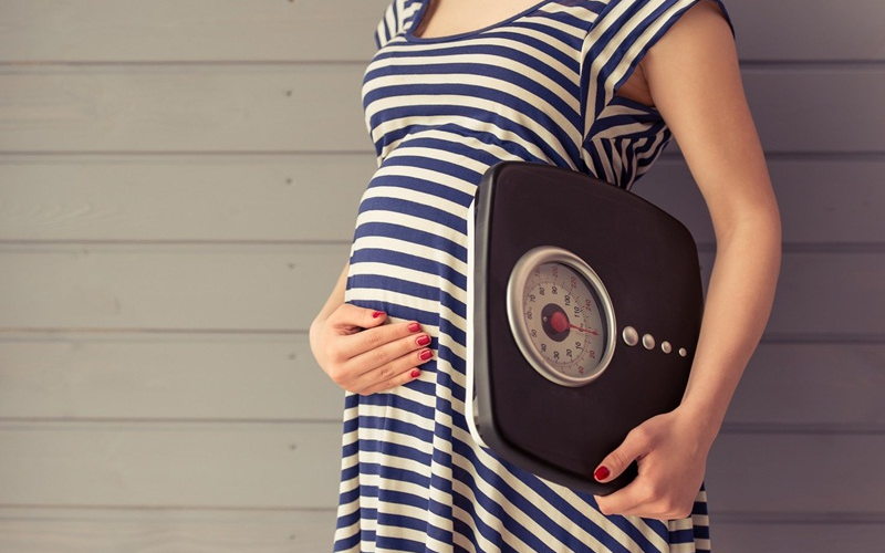 Tăng cân là nỗi ám ảnh của mẹ bầu