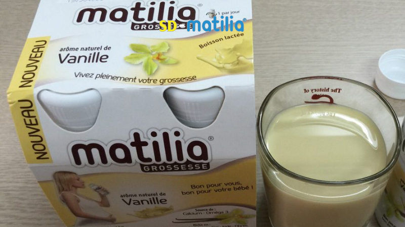 Sữa bầu Matilia sánh mịn, thơm ngon, được tiệt trùng công nghệ UHT hiện đại, đảm bảo an toàn cho mẹ và bé
