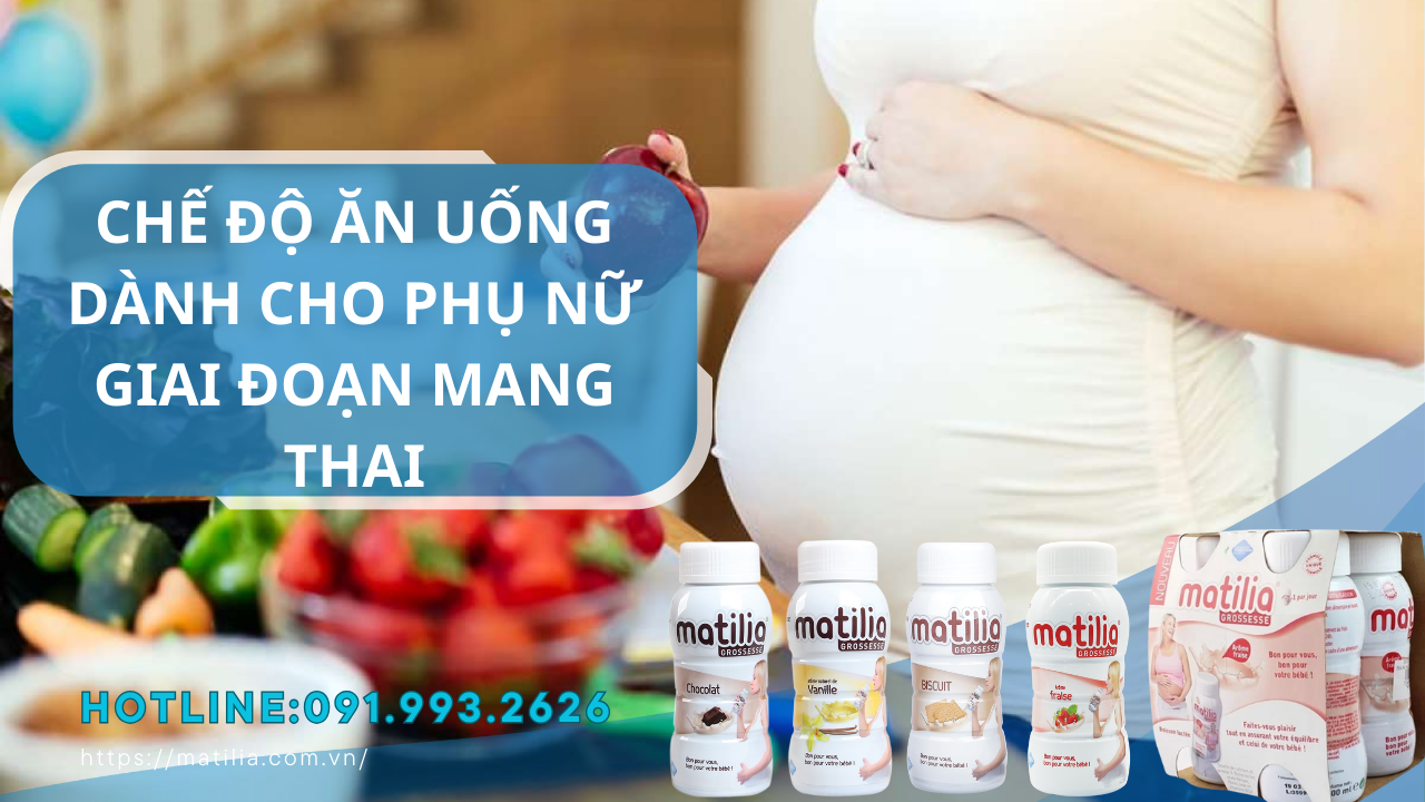 Chế độ ăn uống dành cho phụ nữ giai đoạn mang thai