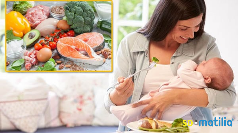 Chế độ ăn uống cho mẹ bầu sau sinh nhanh hồi phục sức khỏe