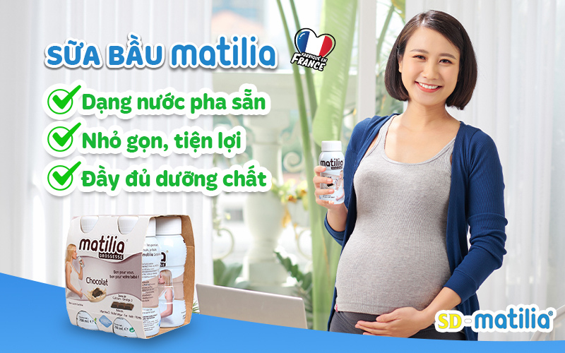 Khi nào nên uống sữa bầu Matilia?