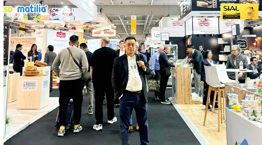 sd-matilia, sial paris 2024, công ty sơn dương, sơn dương