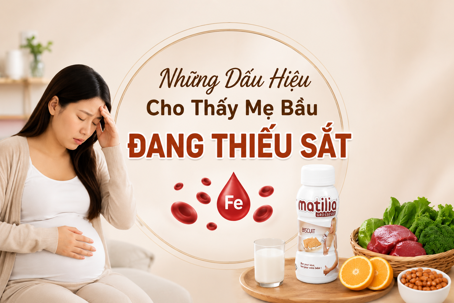 Những Dấu Hiệu Cho Thấy Mẹ Bầu Đang Thiếu Sắt – Cách Nhận Biết Và Bổ Sung Hiệu Quả